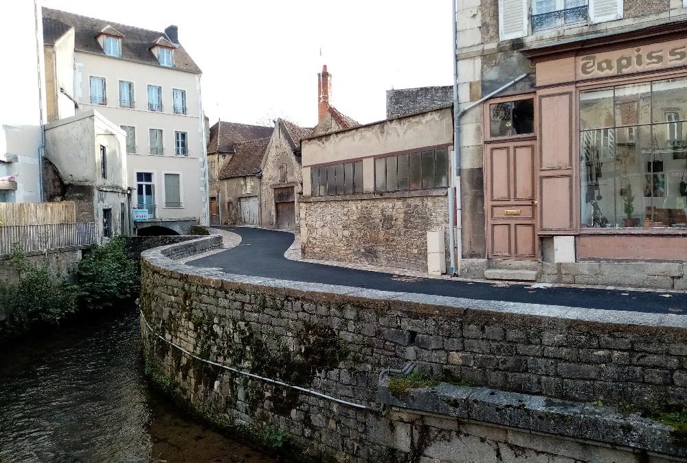 Réfection du Quai des Moulins à Clamecy